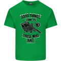 Those Who Bait Fishing Fisherman Funny Mens Cotton T-Shirt Tee Top Irish Green