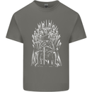 Thrones of Vendetta Funny Parody Mens Cotton T-Shirt Tee Top Charcoal