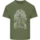 Thrones of Vendetta Funny Parody Mens Cotton T-Shirt Tee Top Military Green