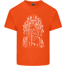 Thrones of Vendetta Funny Parody Mens Cotton T-Shirt Tee Top Orange