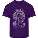 Thrones of Vendetta Funny Parody Mens Cotton T-Shirt Tee Top Purple