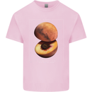 To Mars Peaches Space Planets Cosmos Kids T-Shirt Childrens Light Pink