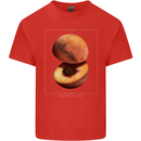 To Mars Peaches Space Planets Cosmos Kids T-Shirt Childrens Red
