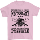 To Those That Go Fishing Funny Fisherman Mens T-Shirt Cotton Gildan Light Pink