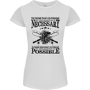 To Those That Go Fishing Funny Fisherman Womens Petite Cut T-Shirt White