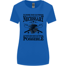 To Those That Go Fishing Funny Fisherman Womens Wider Cut T-Shirt Royal Blue