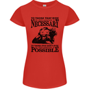 To Those Who Ride a Motorbike Biker Womens Petite Cut T-Shirt Red