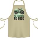 Tractor No Farmers No Food Farming Cotton Apron 100% Organic Khaki