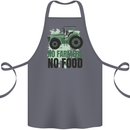 Tractor No Farmers No Food Farming Cotton Apron 100% Organic Steel