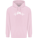 Tractor Pulse Childrens Kids Hoodie Light Pink