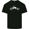 Tractor Pulse Kids T-Shirt Childrens Black