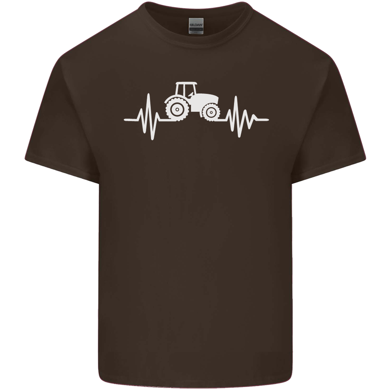 Tractor Pulse Kids T-Shirt Childrens Chocolate
