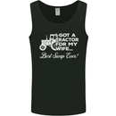 Tractor for My Wife Best Swap Ever Farmer Mens Vest Tank Top Black