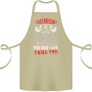 Tread Lightly Protective Dad Father's Day Cotton Apron 100% Organic Khaki