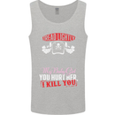 Tread Lightly Protective Dad Father's Day Mens Vest Tank Top Sports Grey