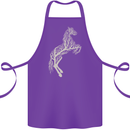 Tree Horse Ecology Equestrian Cotton Apron 100% Organic Purple
