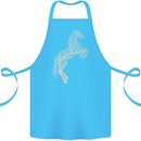Tree Horse Ecology Equestrian Cotton Apron 100% Organic Turquoise