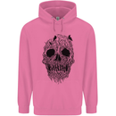 Tree Skull Mens 80% Cotton Hoodie Azelea