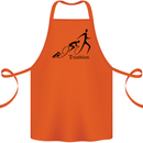Triathlon Running Swimming Cycling Cotton Apron 100% Organic Orange
