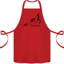 Triathlon Running Swimming Cycling Cotton Apron 100% Organic Red