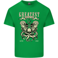 Trident Skull Scuba Diving Octopus Cthulhu Mens Cotton T-Shirt Tee Top Irish Green