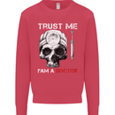 Trust Me I'm a Doctor Skull Gothic Skeleton Mens Sweatshirt Jumper Heliconia