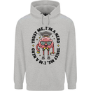 Trust Me I'm a Nerd Geek Graduate Brainy Mens 80% Cotton Hoodie Sports Grey