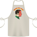Trust No One Devil Demon 2 Faced Satan Cotton Apron 100% Organic Natural