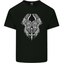 Two Roman Skulls wp Mens Cotton T-Shirt Tee Top Black