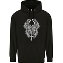 Two Roman Skulls wp Mens Hoodie Black