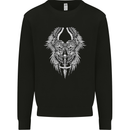 Two Roman Skulls wp Mens Sweatshirt Jumper Black