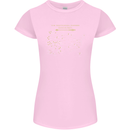 US National Parks Hiking Trekking Walking Womens Petite Cut T-Shirt Light Pink
