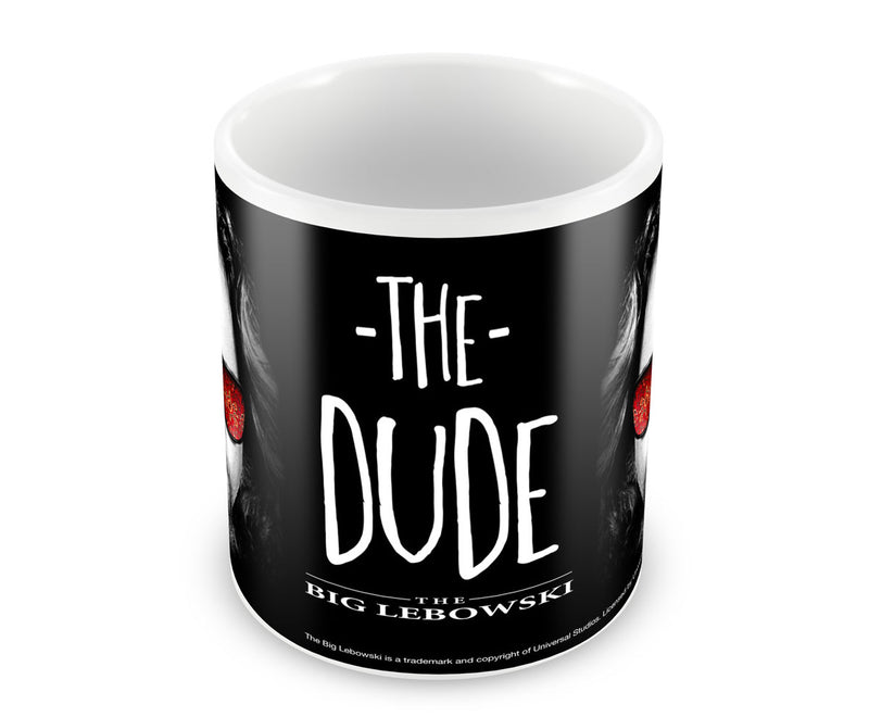 The big lebowski the dude comedy film coffee mug cup