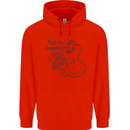 U Dropped Your Brain Sarcastic Dumb Stupid Childrens Kids Hoodie Bright Red