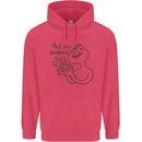 U Dropped Your Brain Sarcastic Dumb Stupid Childrens Kids Hoodie Heliconia