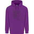 U Dropped Your Brain Sarcastic Dumb Stupid Childrens Kids Hoodie Purple