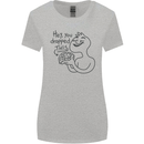 U Dropped Your Brain Sarcastic Dumb Stupid Womens Wider Cut T-Shirt Sports Grey