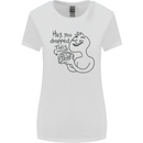 U Dropped Your Brain Sarcastic Dumb Stupid Womens Wider Cut T-Shirt White