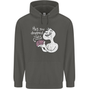 U Dropped Your Brain Sarcastic Stupid Dumb Childrens Kids Hoodie Storm Grey