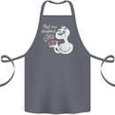 U Dropped Your Brain Sarcastic Stupid Dumb Cotton Apron 100% Organic Steel