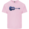 Ukulele Forest Guitar Music Guitarist Mens Cotton T-Shirt Tee Top Light Pink