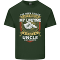 Uncle Is My Favourite Funny Fathers Day Mens Cotton T-Shirt Tee Top Forest Green