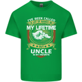 Uncle Is My Favourite Funny Fathers Day Mens Cotton T-Shirt Tee Top Irish Green