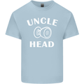 Uncle Knobhead Funny Uncle's Day Nephew Mens Cotton T-Shirt Tee Top Light Blue