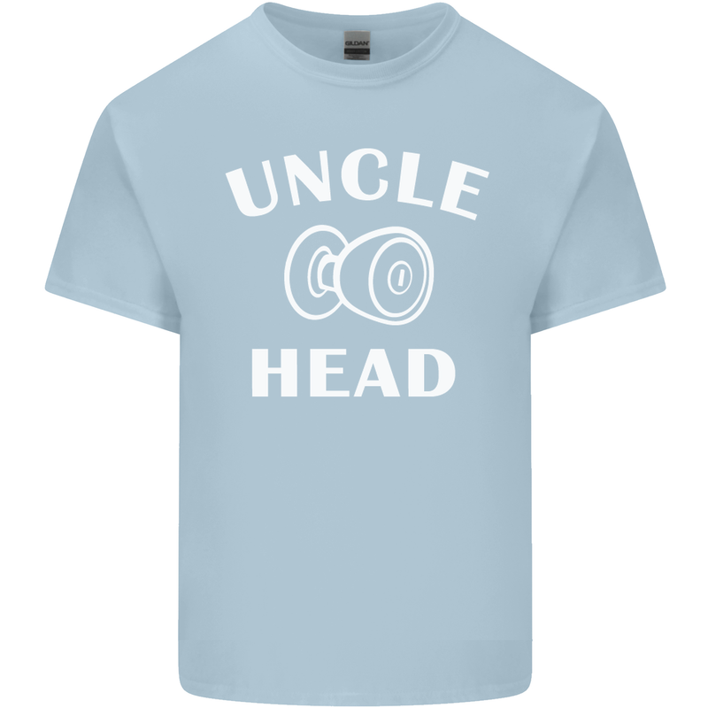 Uncle Knobhead Funny Uncle's Day Nephew Mens Cotton T-Shirt Tee Top Light Blue