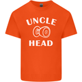 Uncle Knobhead Funny Uncle's Day Nephew Mens Cotton T-Shirt Tee Top Orange