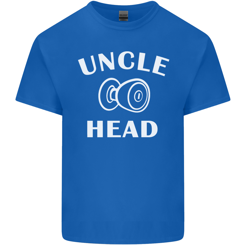 Uncle Knobhead Funny Uncle's Day Nephew Mens Cotton T-Shirt Tee Top Royal Blue