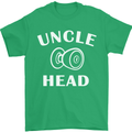 Uncle Knobhead Funny Uncle's Day Nephew Mens T-Shirt Cotton Gildan Irish Green