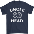 Uncle Knobhead Funny Uncle's Day Nephew Mens T-Shirt Cotton Gildan Navy Blue