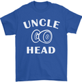 Uncle Knobhead Funny Uncle's Day Nephew Mens T-Shirt Cotton Gildan Royal Blue